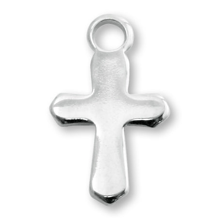 Metal charm T-174 rhodium color