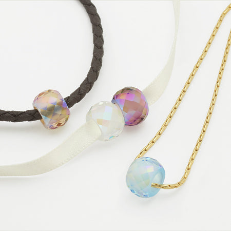 443 Amethyst shimmer crystal ×