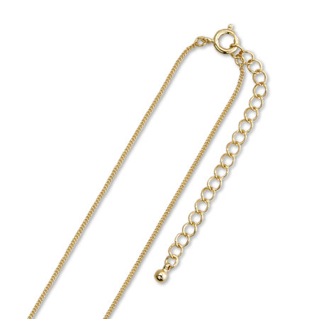 Chain necklace 130SRA (with adjuster) gold