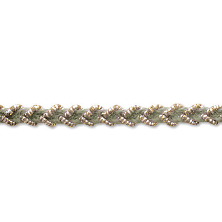 Chain ribbon moss green