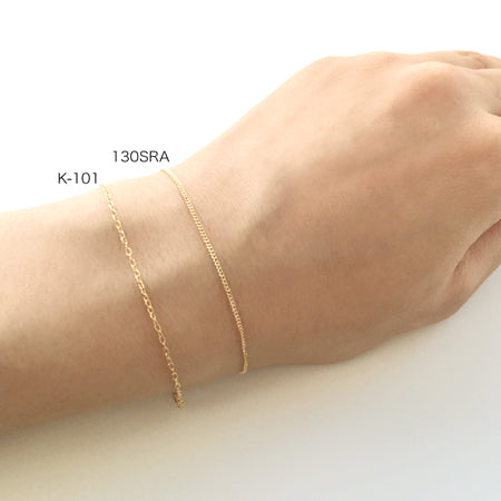 チェーン130SRA ピンクゴールド