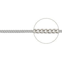 Chain 130SRA rhodium color