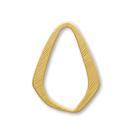 Metal Rings Part Drop Matgold