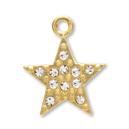 チャーム ラッキースター クリスタル/G