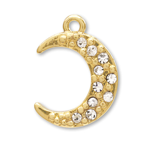 チャーム ラッキームーン クリスタル/G