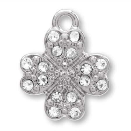 Charm Lucky Clover Crystal/RC