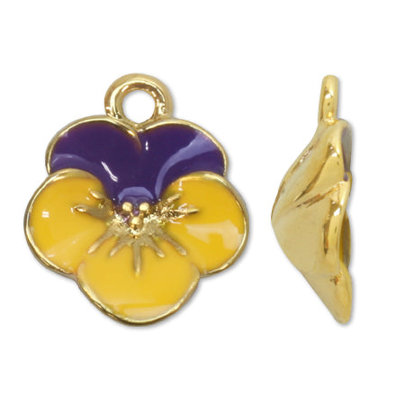 Charm Flower Viola with Epo 1 Can Purple/G