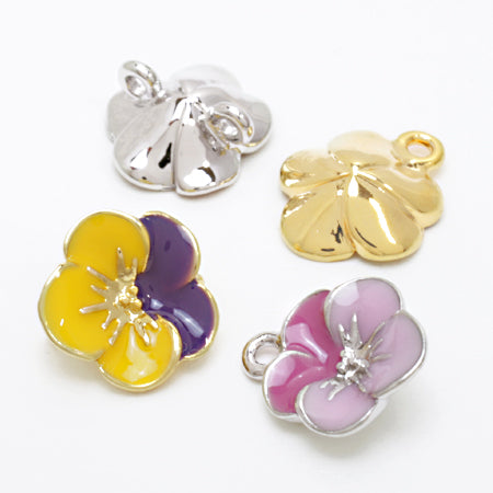 Charm Flower Viola with Epo 1 Can Purple/G