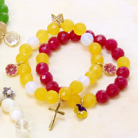 Charm Flower Viola with Epo 1 Can Purple/G