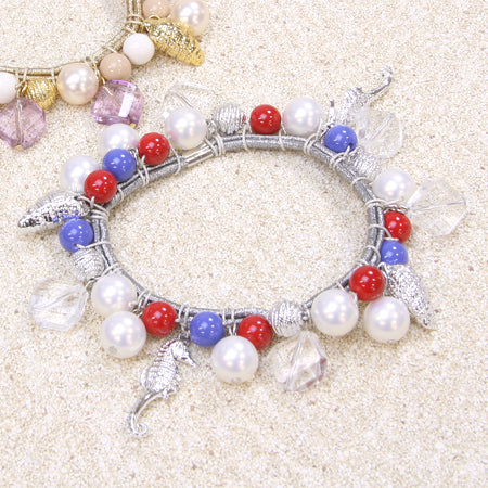 アクリル ドイツ製 貝2 シルバー【アウトレット】