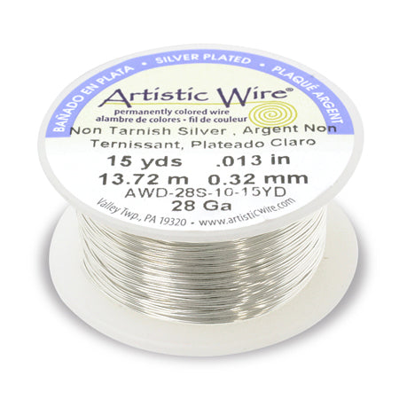 Artistic Wire Non-Turnish Silver