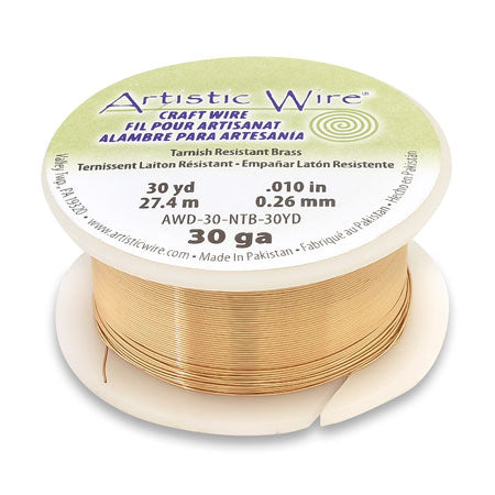 Wire Elements, Tarnish Resistant Hematite Wire, 24 Gauge 30 Yards (27.4 meters)