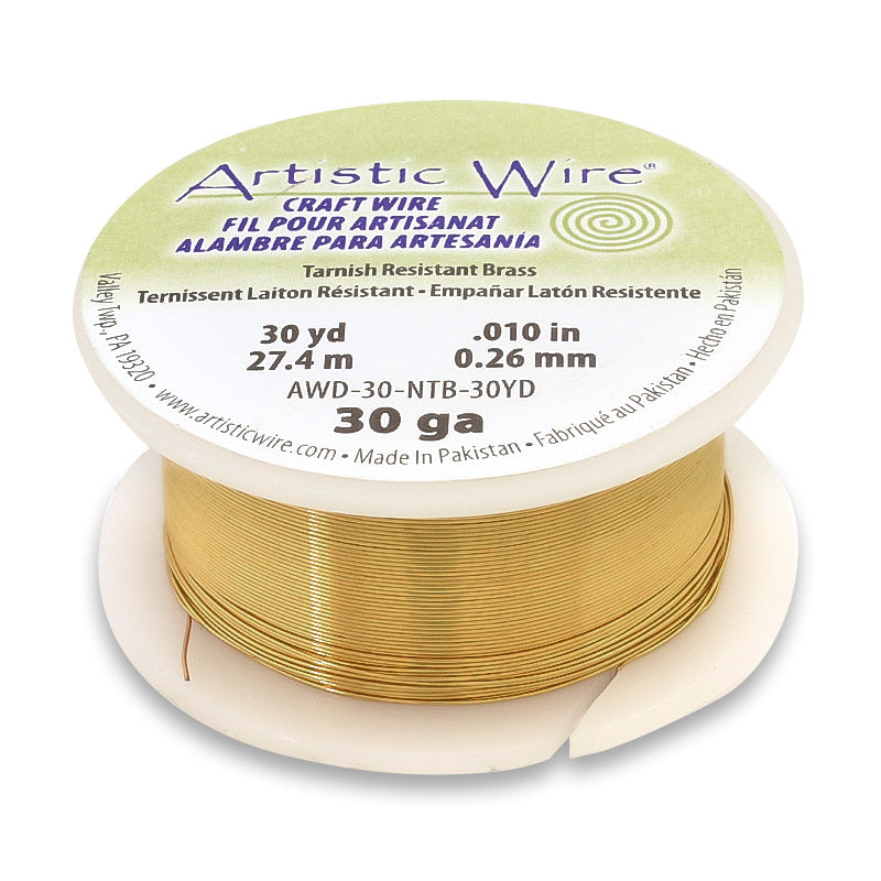 Artistic Wire Non-Turnish Brass