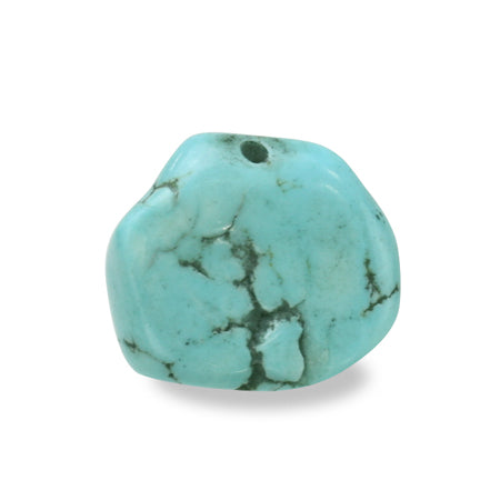 Natural stone Ruff Tambu Haulite Turuko Green (dyed)