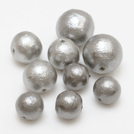 コットンパール 丸玉 グレー