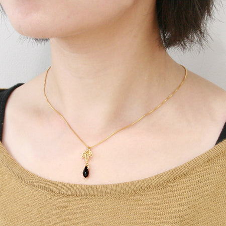 Box chain necklace K14GF