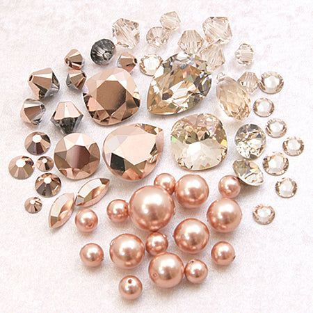 Crystal quartz gold crystal
