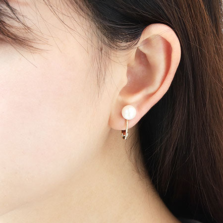イヤリング ネジバネネジ切 金古美