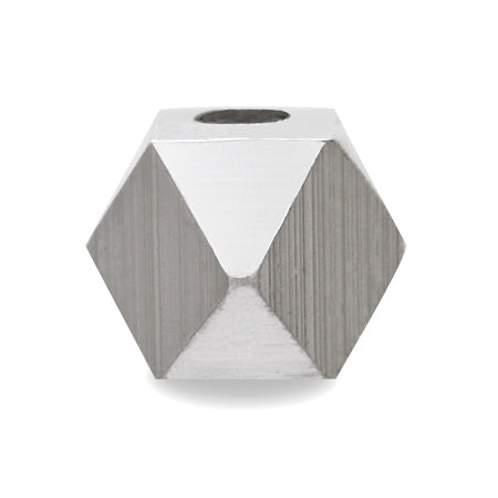 メタルビーズ ロジウムカラー