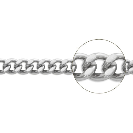 Chain IR110F Rhodium color