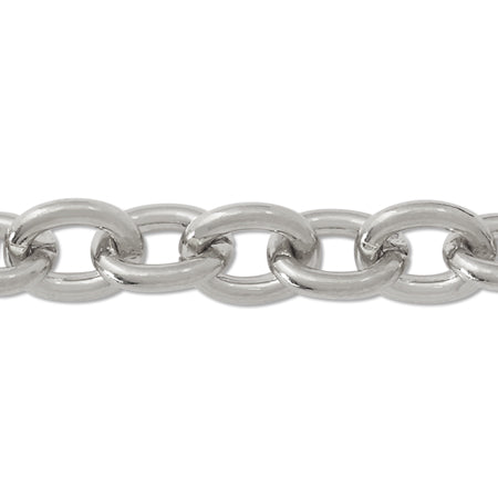 Chain IR214 Rhodium color