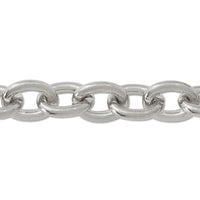 Chain IR214 Rhodium color