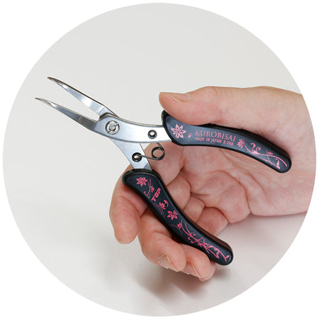 K-YHB Bent flat Yatko Black (KUROBISAI)