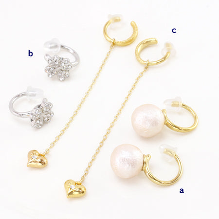 イヤーカフ 芯立付 ゴールド