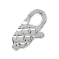 Design lobster check rhodium color