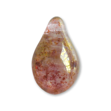 Czech Shizuku side hole topaz luster