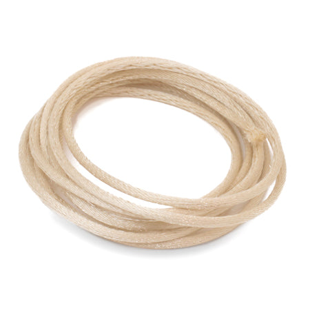 French satin cord cream