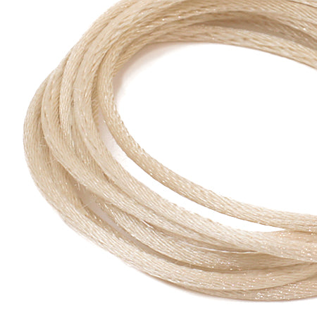 French satin cord cream