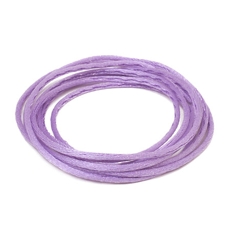 French satin cord lilac