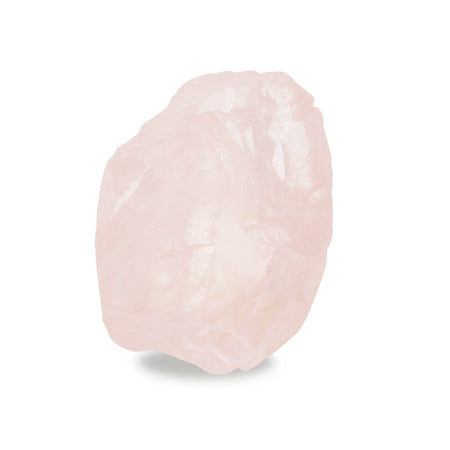 Natural stone rough cut rose quartz (natural)