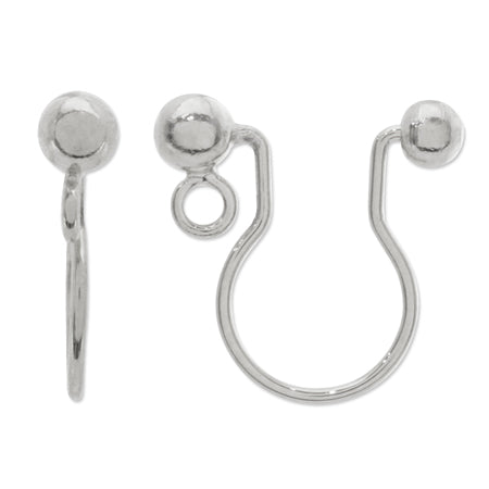 Non-hole-pierced rhodium color