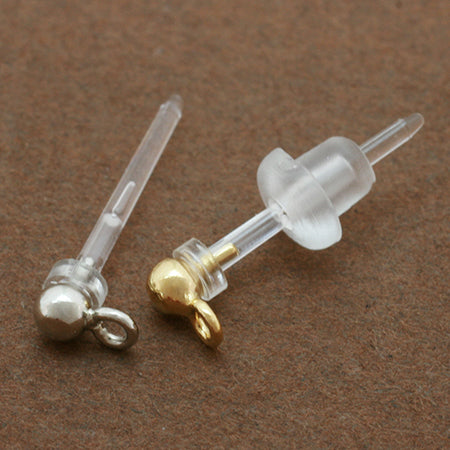 Rhodium collar with pierce resin