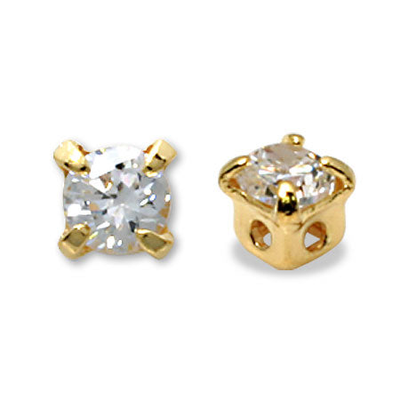 キュービックチャトン石 角 クリスタル/G