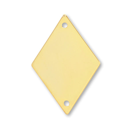 Metal-part metal plate diamond gold.