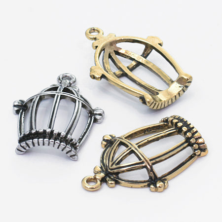 アンティークチャーム 鳥かご AG