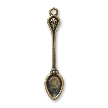 Antique charm spoon