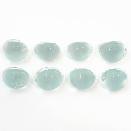 Teardrop beads Carolina blue