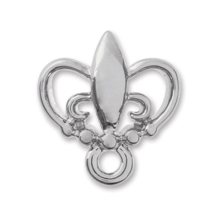 Connector Yuri rodium color