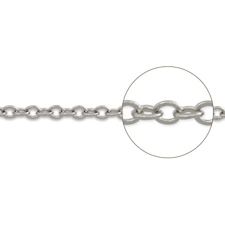 チェーン 235SB ロジウムカラー