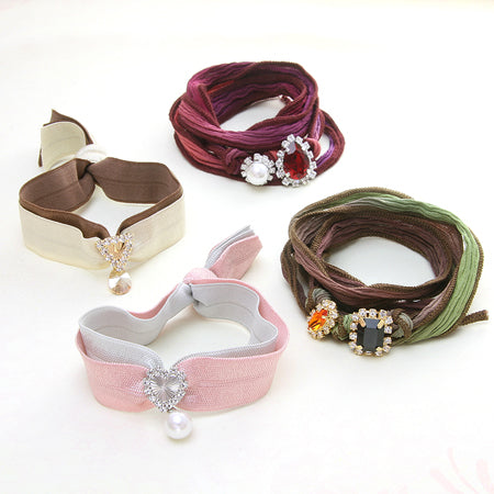 ボタン ウェーブカット スクエア クリスタル/G【アウトレット】