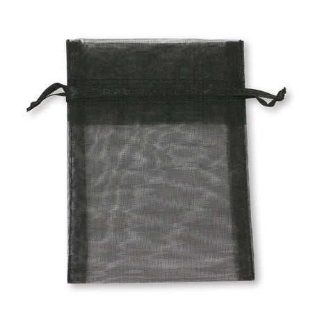 オーガンジーバッグ角平 黒