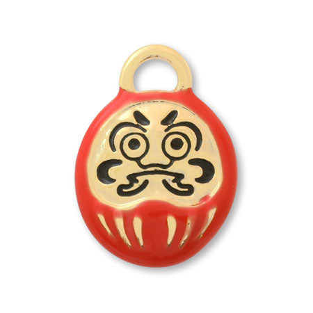 Charm Japanese style Daruma red / g