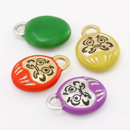 Charm Japanese style Daruma red / g