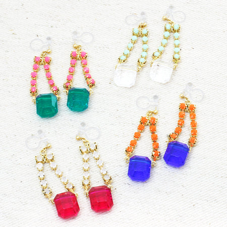 樹脂連爪 ホワイトオパール/G