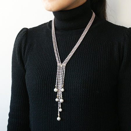 樹脂連爪 ホワイトオパール/G