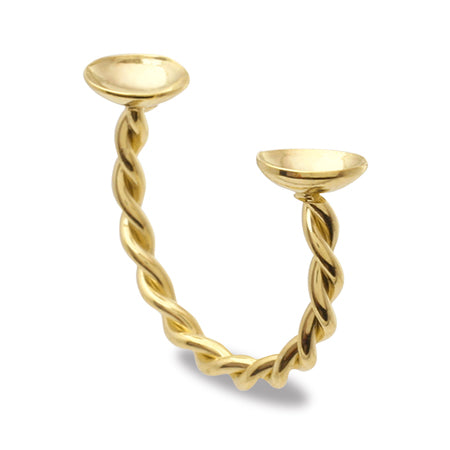 Forkling Ringe Two Owen Gold